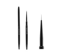 STALEKS Pinceau eyeliner pour nail art - Poils 1 mm x 7 mm - Pour les travaux fins, les détails, les bords des cuticules et pour étaler du matériau sur la plaque de l'ongle. Expert Brush Liner 01.