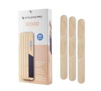 STALEKS PRO Base de lime droite jetable en bois. Remplacement PapmAm. Expert 20. 50 pièces (base bois)