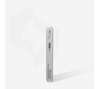 STALEKS PRO Base métallique droite courte (13 cm) pour limes autocollantes et PapmAm, acier inoxydable, Expert 20 MBE-20s