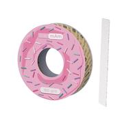 STALEKS PRO BOBBINAIL Recharge jetable de lime blanche Papmam Expert pour Donut Distributeur de lime 6 m Grain 180