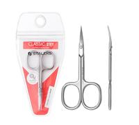 STALEKS Pro by Natury Nails Ciseaux à cuticules professionnels Anneaux ergonomiques en acier inoxydable classique 21/1