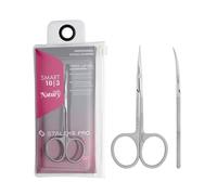 STALEKS PRO by Natury Nails Ciseaux professionnels pour cuticules Anneaux ergonomiques Acier inoxydable Smart SS-10/3