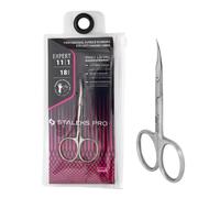 STALEKS PRO by Natury Nails Ciseaux professionnels pour cuticules gauchers Anneaux ergonomiques Acier inoxydable Expert 11/1