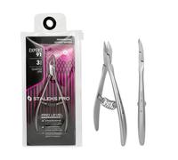 STALEKS PRO by Natury Nails Pince à cuticules professionnelle 3 mm en acier inoxydable Expert (NE-91-3)