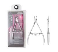 STALEKS PRO by Natury Nails Pince à cuticules professionnelle 5 mm Acier inoxydable Expert 91-5
