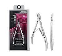 STALEKS PRO by Natury Nails® Pince à cuticules professionnelle 9 mm en acier inoxydable Expert 10-9