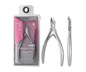 STALEKS PRO by Natury Nails Pince à cuticules professionnelle en acier inoxydable 7 mm (Smart 31-7 mm)