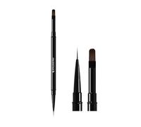 STALEKS PRO by Natury Nails Pinceau double face/pointe Eyeliner Brush Liner 10 mm, pinceau gel 11 mm, manucure et nail art Expert (NBE 03/06)