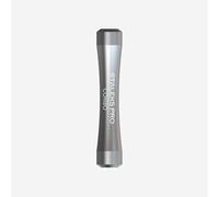 STALEKS PRO by Natury Nails Poussoir Curette Partie interchangeable Acier Inoxydable et Silicone Stérilisable Pédicure GUMMY Combo (Manche Argent)