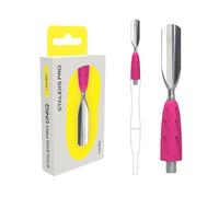 STALEKS PRO by Natury Nails Poussoir Pièce interchangeable Acier Inoxydable et Silicone Stérilisable Manucure Pédicure GUMMY Combo (UNIQ 17)