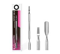 STALEKS PRO by Natury Nails Repousse-cuticules Manucure Pédicure Acier Inoxydable Expert 30/5