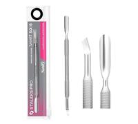 STALEKS PRO by Natury Nails Repousse-cuticules Manucure Pédicure Acier Inoxydable Smart 50/6