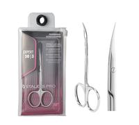 STALEKS Pro Ciseaux Cuticules Professionnels Précis et Sécurisés Anneaux Ergonomiques Acier Inoxydable Expert SE-50/3