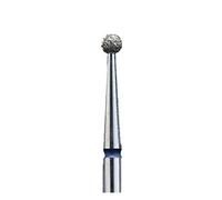 STALEKS Pro Diamond FA01B025 Foret à ongles en forme de boule Bleu moyen 2,5 mm