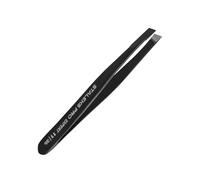STALEKS PRO Expert 11 Pince à épiler professionnelle type 3b en acier inoxydable large biseauté pour sourcils épais et épilation efficace