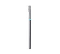 STALEKS PRO Expert Foret à ongles diamant (cylindre, bleu, tête de 2,5 mm/WP) - Abrasivité moyenne pour le polissage délicat des cuticules et le traitement de la peau dans le matériel de manucure