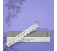 Staleks PRO EXPERT Lot de 25 limes à ongles droites, grain 180/240, double face, pour ongles naturels, manucure et ponçage fin