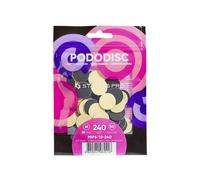 Staleks Pro Expert Lot de 50 recharges adhésives avec base en mousse, doux, pododisque, professionnel, jetables (10, 240)