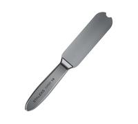 Staleks Pro Expert Manche en acier inoxydable pour limes adhésives et limes pochettes jetables (Manche de râpe à pied droit)