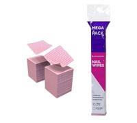 STALEKS PRO Expert Mega Pack Wipes Lingettes nettoyantes perforées non pelucheuses pour ongles 700 pièces
