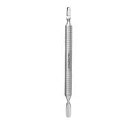 STALEKS PRO Expert PE-100/5 Poussoir Manucure Double Face Arrondi Large Lame Droite