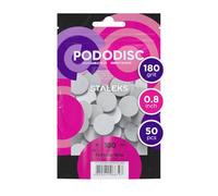STALEKS PRO Expert PODODISC M Abrasifs jetables pour lime à pieds (grain 180) - Limes abrasives en mousse souple pour traitement primaire et modérément rugueux de la peau