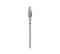 STALEKS PRO Fraise en carbure de tungstène pour tour à ongles, foret 5 x 13 mm. Forme maïs (grain moyen)
