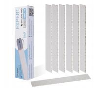 STALEKS PRO Housses de remplacement pour limes en minéral "Papmam" pour base droite, Expert, papier écologique, 50 pièces (grain 240)