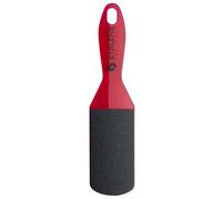 STALEKS PRO Lime en plastique double face pour pieds. Pédicure Lime à talons, callosités et aspérités EXPERT 10 TYPE 2 Grain #80 et #120 (Rouge)