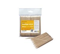 Staleks Pro Lot de 100 bâtonnets en bois pour manucure et pédicure
