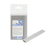STALEKS PRO Lot de 30 limes jetables avec mousse Papmam pour base droite Smart Papier écologique Grain 240