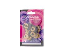 Staleks Pro Lot de 50 recharges pour talons limes, disques durs, jetables, autocollants, PDFR (diamètre 25 mm, grain 240)