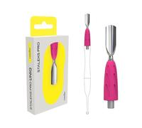 STALEKS PRO par Natury Nails Empousseur avec pièce interchangeable. Acier inoxydable et silicone stérilisable. Manucure et pédicure. Combo GUMMY (UNIQ 16)