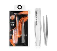 STALEKS PRO Pince à épiler pour sourcils épais ou clairsemés - Précise, sûre et confortable - Acier inoxydable Expert 10/1