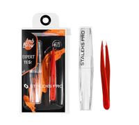 STALEKS PRO Pince à épiler pour sourcils poils incarnés en acier inoxydable Expert 11/5