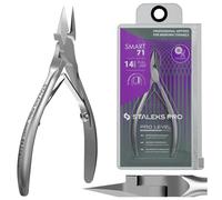 STALEKS PRO - Pince à ongles incarnés professionnelle (longueur de la lame - 14 mm) Smart 71, NS-71-14