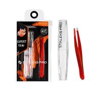 STALEKS PRO Pince à sourcils fins ou clairsemés en acier inoxydable Expert 11/4