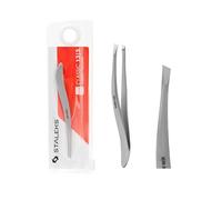 STALEKS PRO Pince à sourcils précise avec bords biseautés en acier inoxydable de qualité médicale Classic 13/3