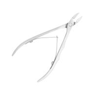 STALEKS Pro - Pince Professionnelle pour Ongles Doux et Fins, Affûtage Manuel, Poignées Courbées + Ondulées, Lame 12 mm, Expert 60, NE-60-12