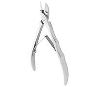 STALEKS Pro - Pince Professionnelle pour Ongles Doux et Fins, Affûtage Manuel, Poignées Courbées + Ondulées, Lame 12 mm, Expert 60, NE-60-12