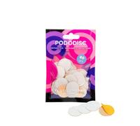 STALEKS PRO Pododisque 50 disques abrasifs adhésifs de 20 mm pour tour à ongles Spécial pédicures (grain 80)