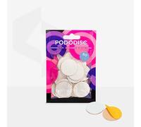 STALEKS PRO Pododisque 50 disques abrasifs adhésifs PODODISC L EXPERT 25 mm pour tour à ongles, spécial pédicure (grain #80)