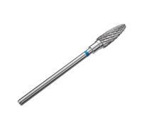 Staleks PRO Pointe fraise métal dur ongles – type maïs – dureté bleue – Ø 5 mm, partie 13 mm