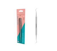 STALEKS PRO Poussoir pour pédicures, curette semi-sphérique, acier inoxydable AISI 420 Podo PP-20/1