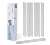 STALEKS PRO Recharge de limes minérales «Papmam» pour base droite Expert papier écologique 50 pcs DFCE-22 (Grain 150)
