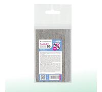 Staleks SMART Lot de 30 feuilles de lime interchangeables blanches Soft papmAm DFC-20-150, grain 150, couche fine de mousse, lot de 30