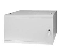 Stalflex Armoire à Crémaillère 19" 6U, 450mm, Porte Pleine, Gris RC19-6U-450MG