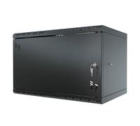 Stalflex Serveur Armoire Réseau 19 Pouces 6U 350mm Standard - Acier Robuste - Racks pour Ordinateur et Serveur - Armoire Informatique Compatible avec Serveur Rack et Baie de Brassage