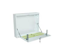 Stalflex Armoire Rack 19 Pouces 2U 130 mm | Coffret Réseau en Acier - Boîtier DVR CCTV, Armoire Serveur, Panneau de Brassage, Dimensions Compactes, Rails Réglables