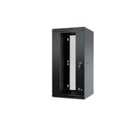 STALFLEX Armoire Réseau 10 Pouces - Baie Informatique 12U - Baie de Brassage pour Montage Mural - Capacité de Charge 25 kg - Armoire Informatique vers la Salle des Serveurs, Le Bureau - Noir